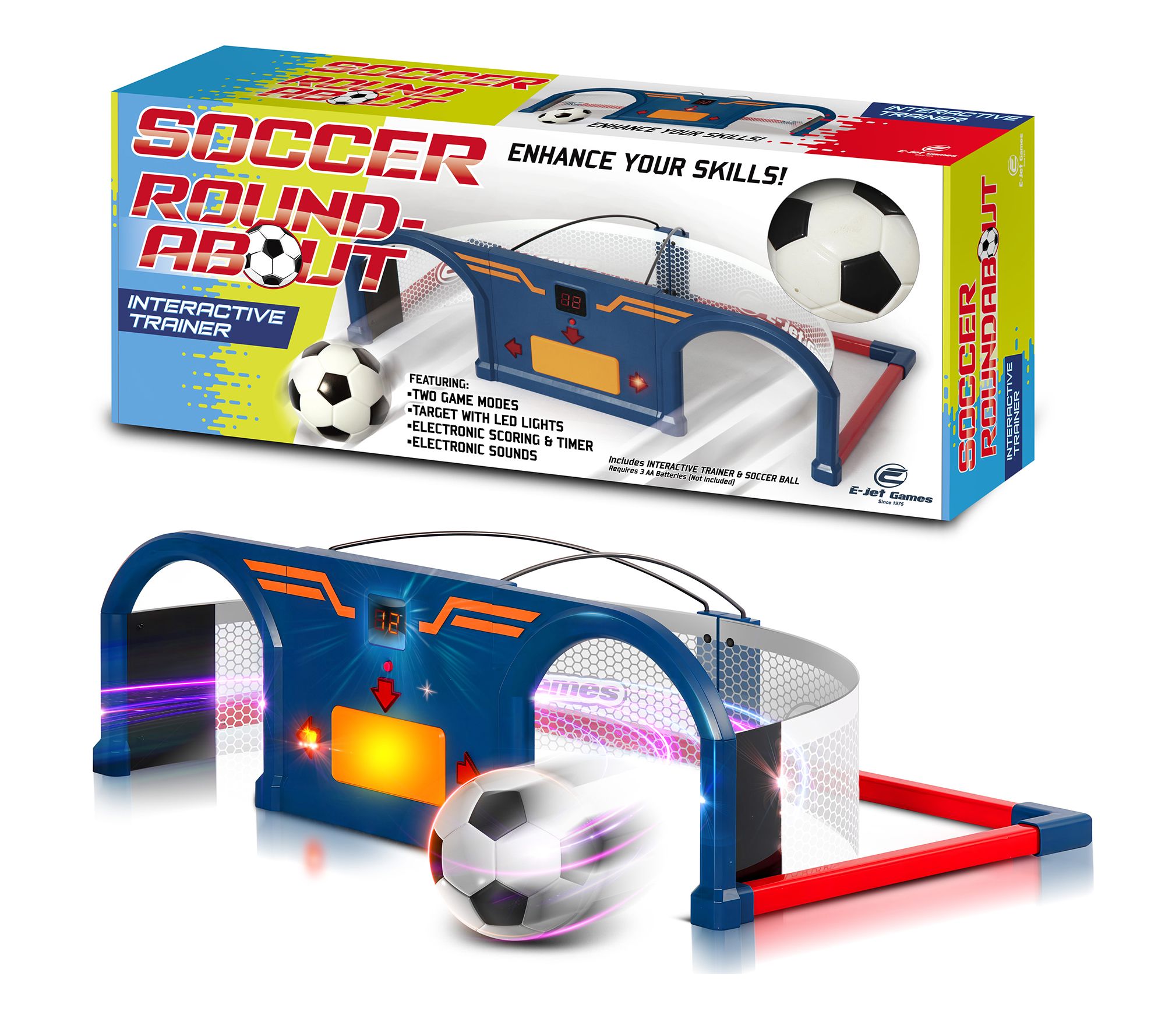 E-Jet Games Soccer Roundabout Arcade - QVC.com
