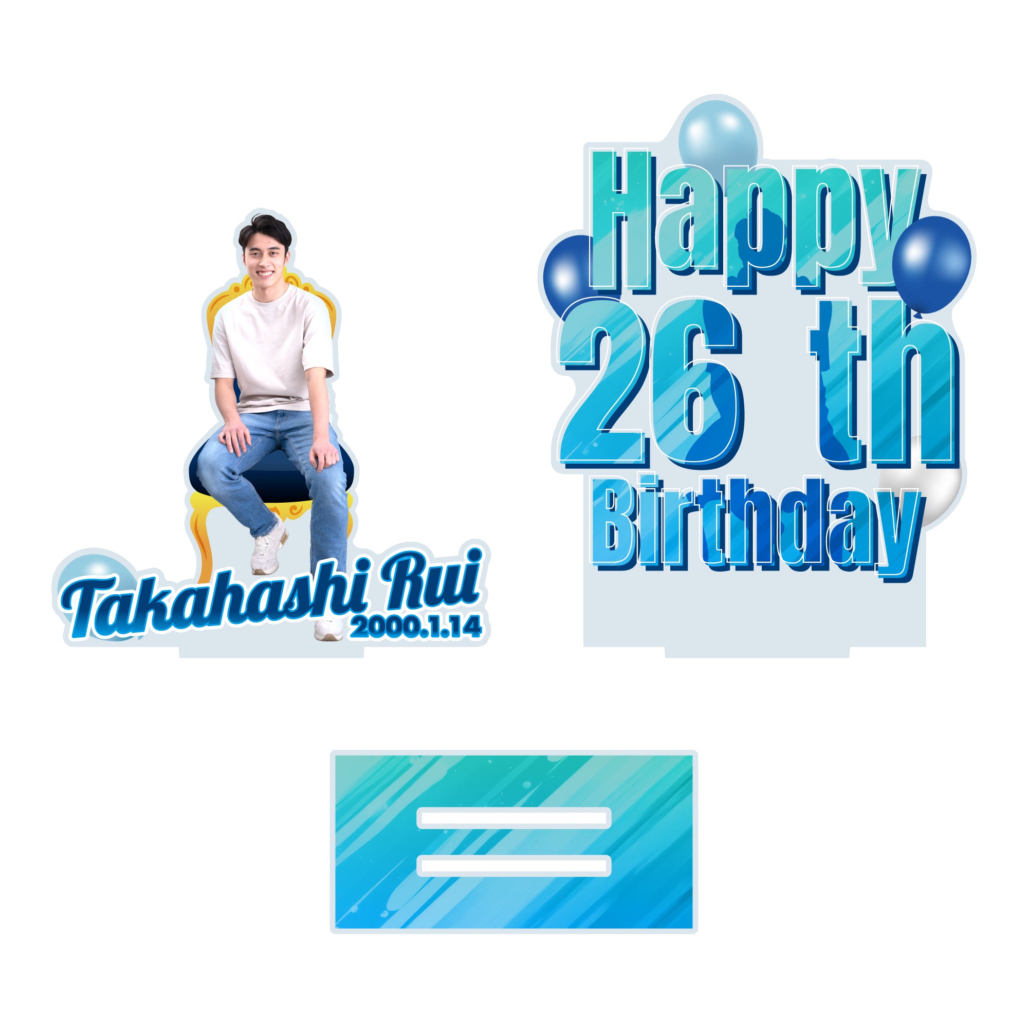 髙橋塁バースデー記念アクリルスタンド – RANRUI SHOP