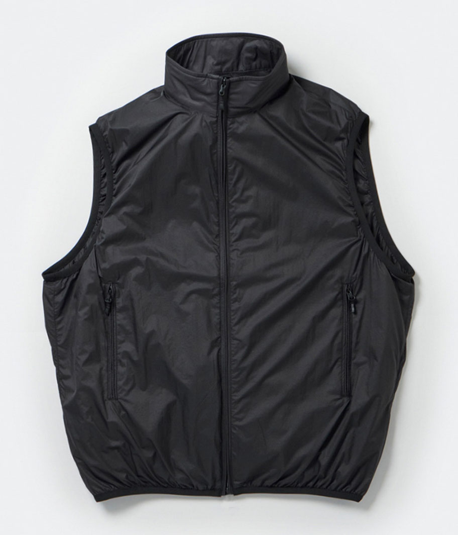 DAIWA PIER 39 TECH REVERSIBLE WIND SHIELD VEST [BLACK] - Fresh