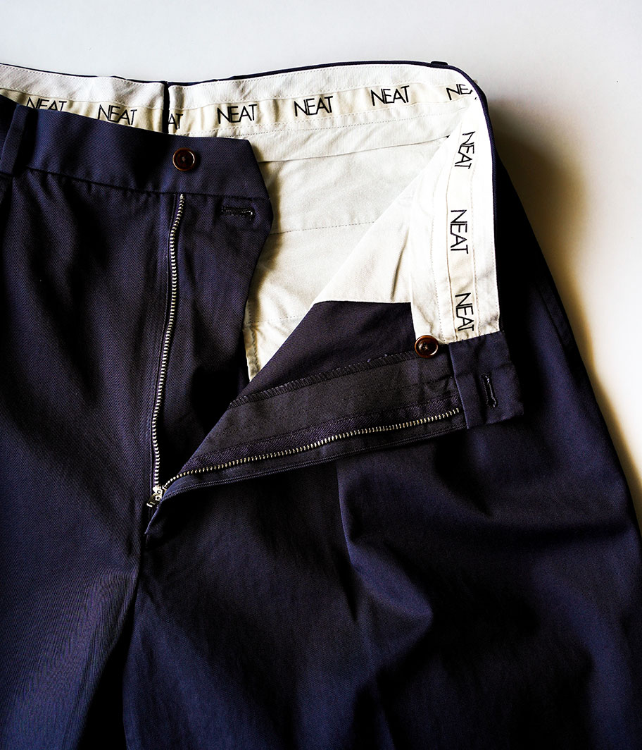 NEAT NEAT Chino [NAVY] - Fresh Service NECESSARY or UNNECESSARY