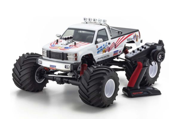 1/8スケール ラジオコントロール ブラシレスモーターパワード 4WD