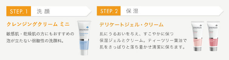 エンビロン デリケートセット通販|麗ビューティーオンラインショップ