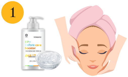 CO2 Booster AHA 1.0% Cleanser - RIBESKIN