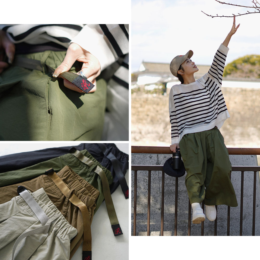 GRAMICCI（グラミチ） ナイロン フレア パンツ / レディース ボトムス