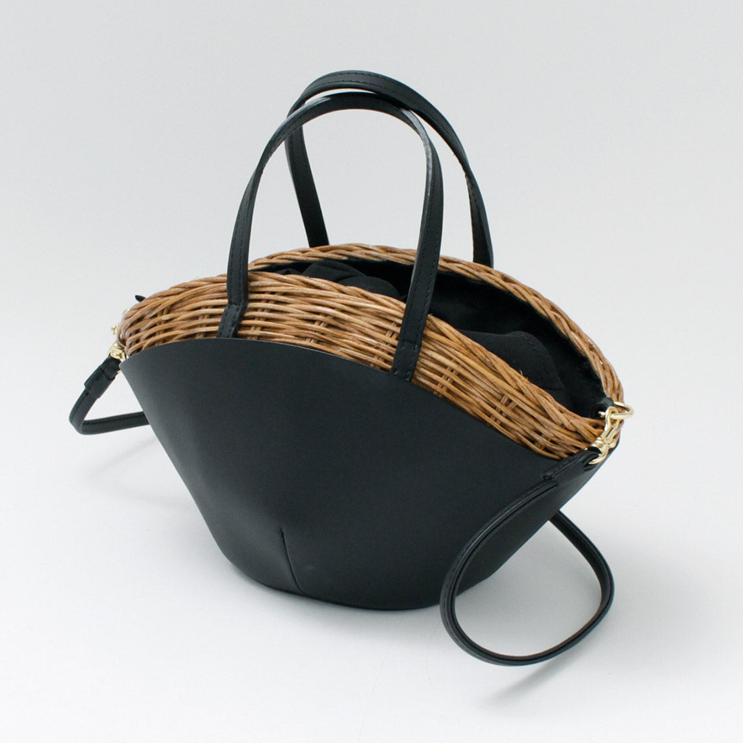 BAGMATI（バグマティ） ショルダー かごバッグ / ハンドバッグ 2WAY