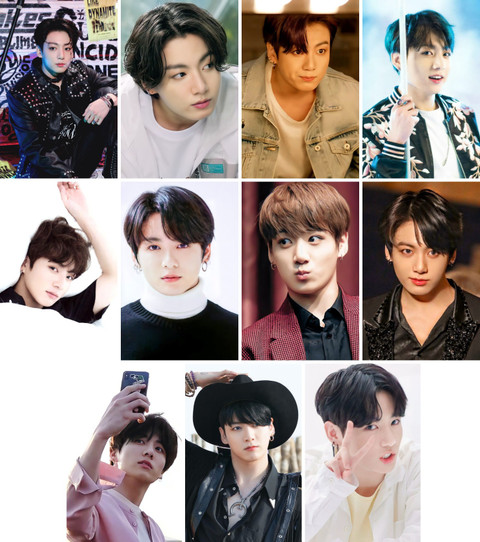 Pack of 11 BTS Member Jungkoook Photocard set for BTS Fans | HD