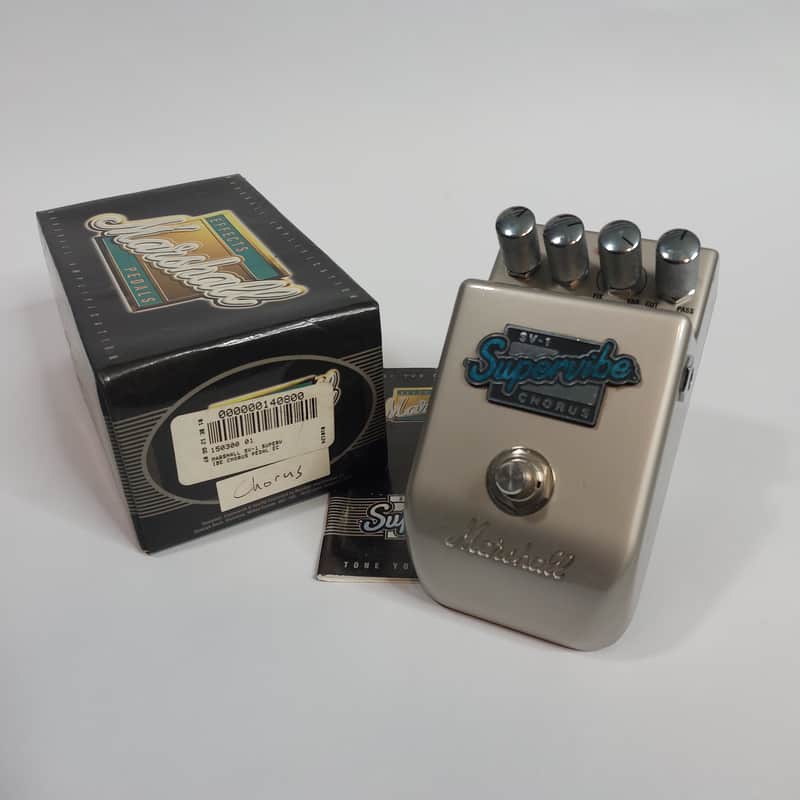 Marshall SV-1 Supervibe Chorus Vibrato Pedal | Reverb