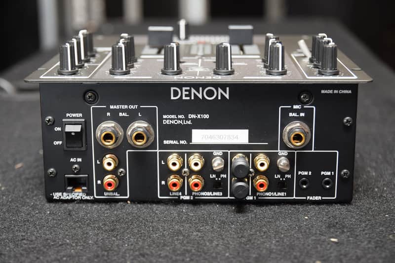 Denon DN-X100 Professional 2-Channel DJ Mixer | Reverb