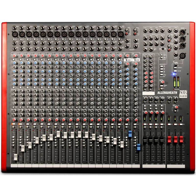 Allen & Heath ZED-420 16-Channel 4-Bus Mixer | Reverb