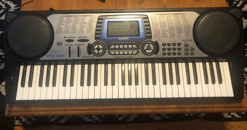 Casio CTK-651 2000 Silver | Reverb