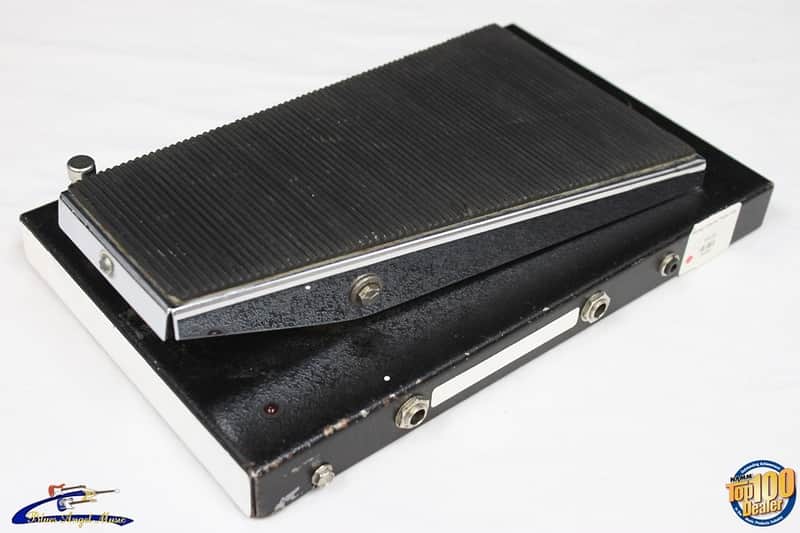 Vintage Morley Black Gold BWV Basic Wah Volume Pedal, Works Great