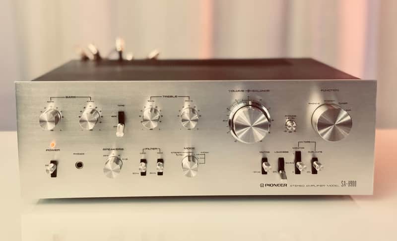 💎💎💎 Vintage Pioneer SA-8900 Amplifier (80 WPC) - Serviced +