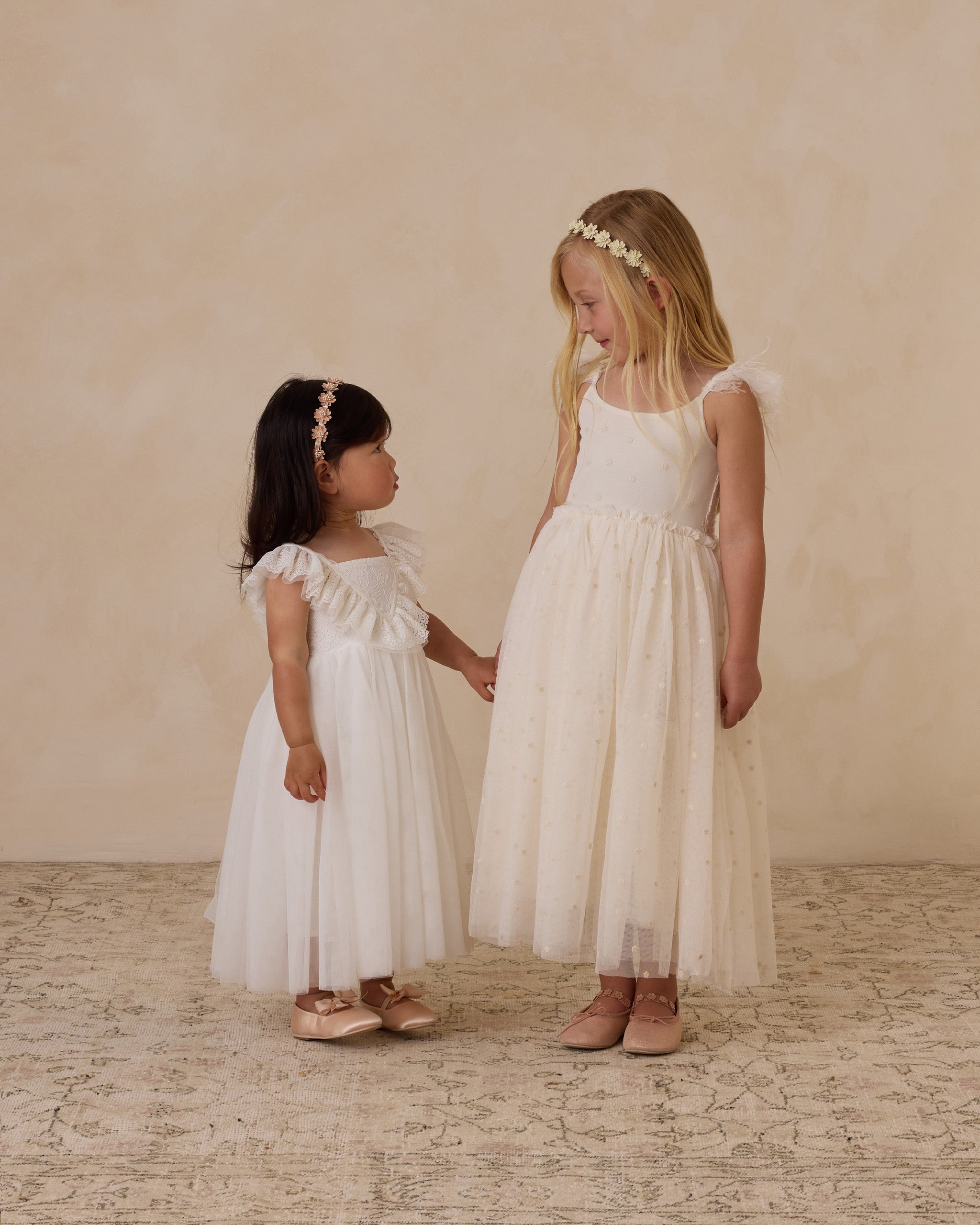 Floral Headband Ivory – Noralee