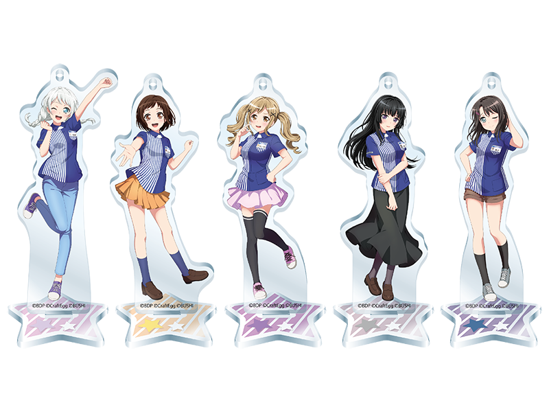ローソンタイアップ第5弾】アクリルスタンドキーホルダー（全5種