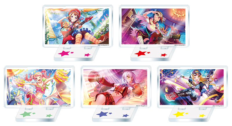 アクリルプレートスタンド（全5種） | BanG Dream!（バンドリ！）公式