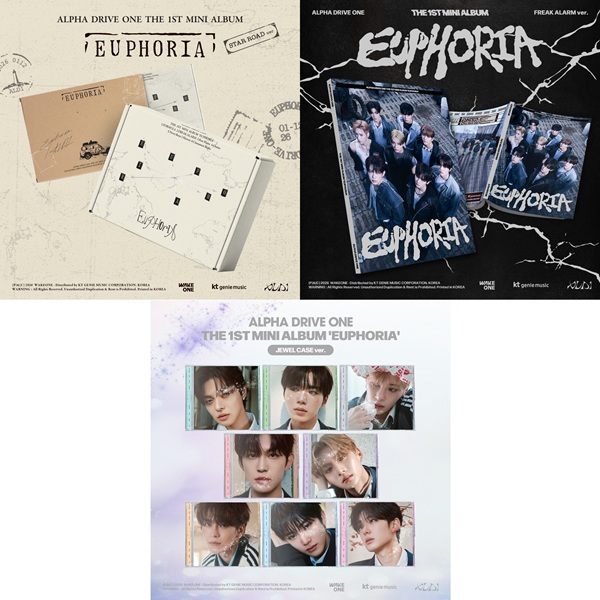 1/20(火)更新※【ALPHA DRIVE ONE】THE 1ST MINI ALBUM 'EUPHORIA' 日本