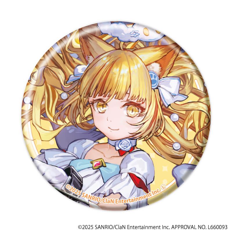 にゃんたじあ！｜デカ缶バッジ（100mm）「にゃんたじあ！」01/若魔麦