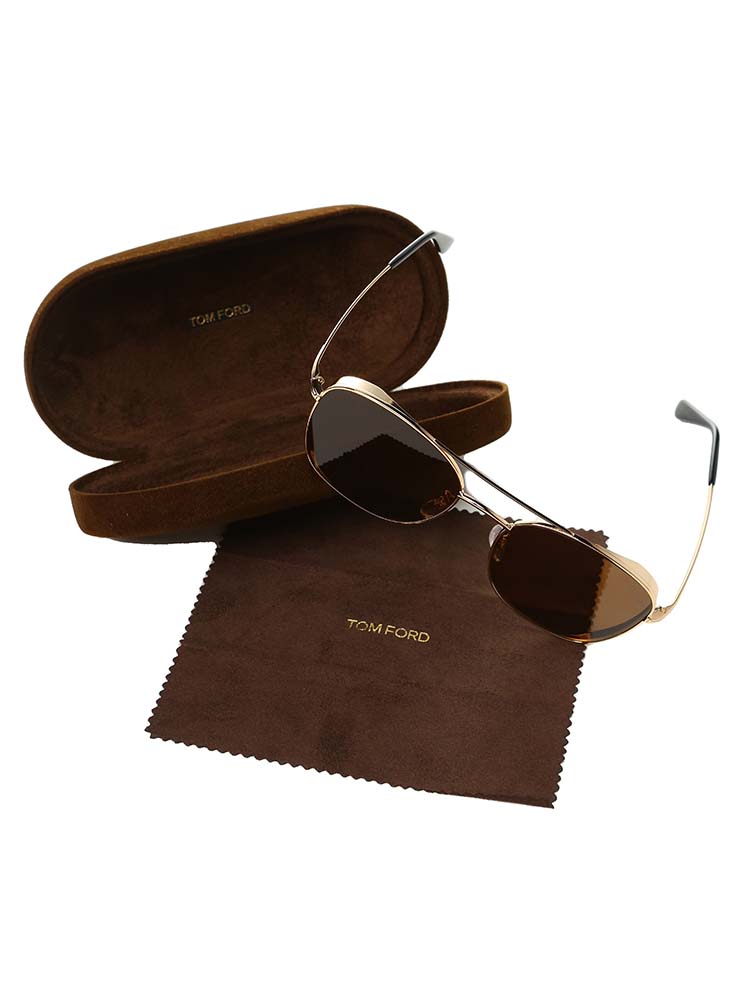 TOM FORD トムフォード サングラス メンズ ブランド ゴールドフレーム