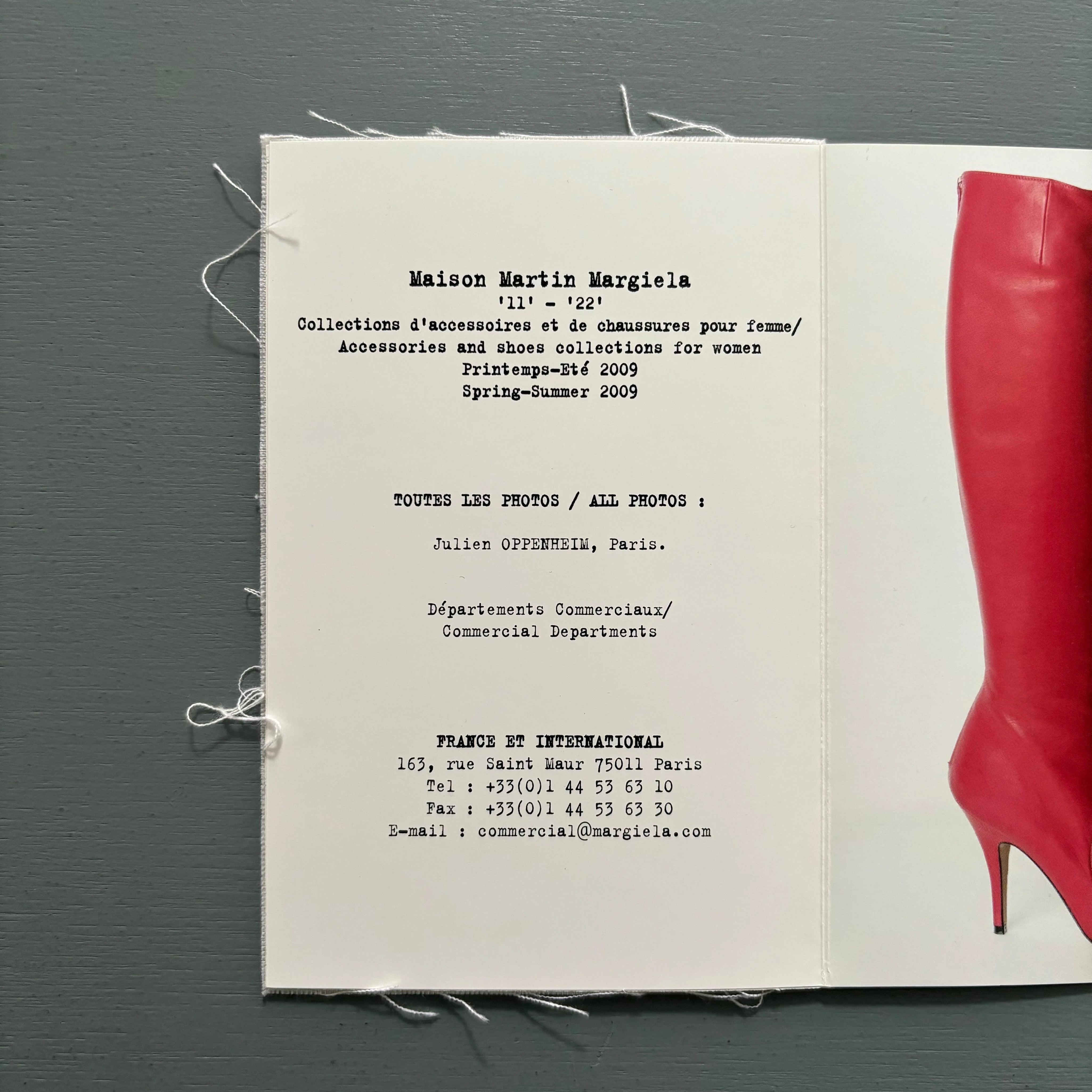 Maison Martin Margiela - Women S/S 2009 Accessories and Shoes