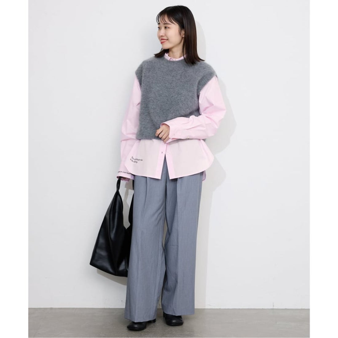 スローブ イエナ SLOBE IENA ホリデー刺繍シャツ （ピンク