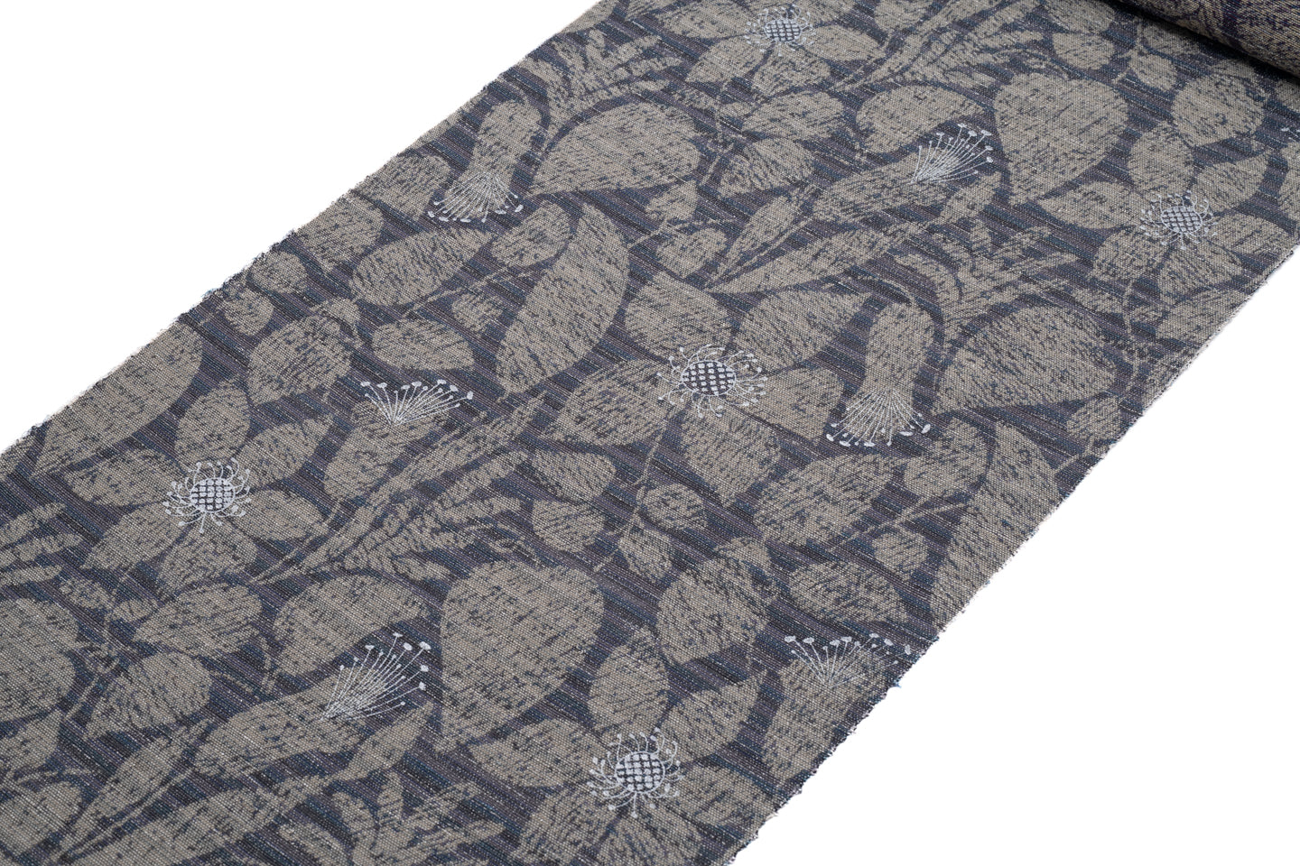 生産限定品【松皮染（九寸名古屋帯）風姿柄/上品綟＋型染め】| 仙福屋宗介