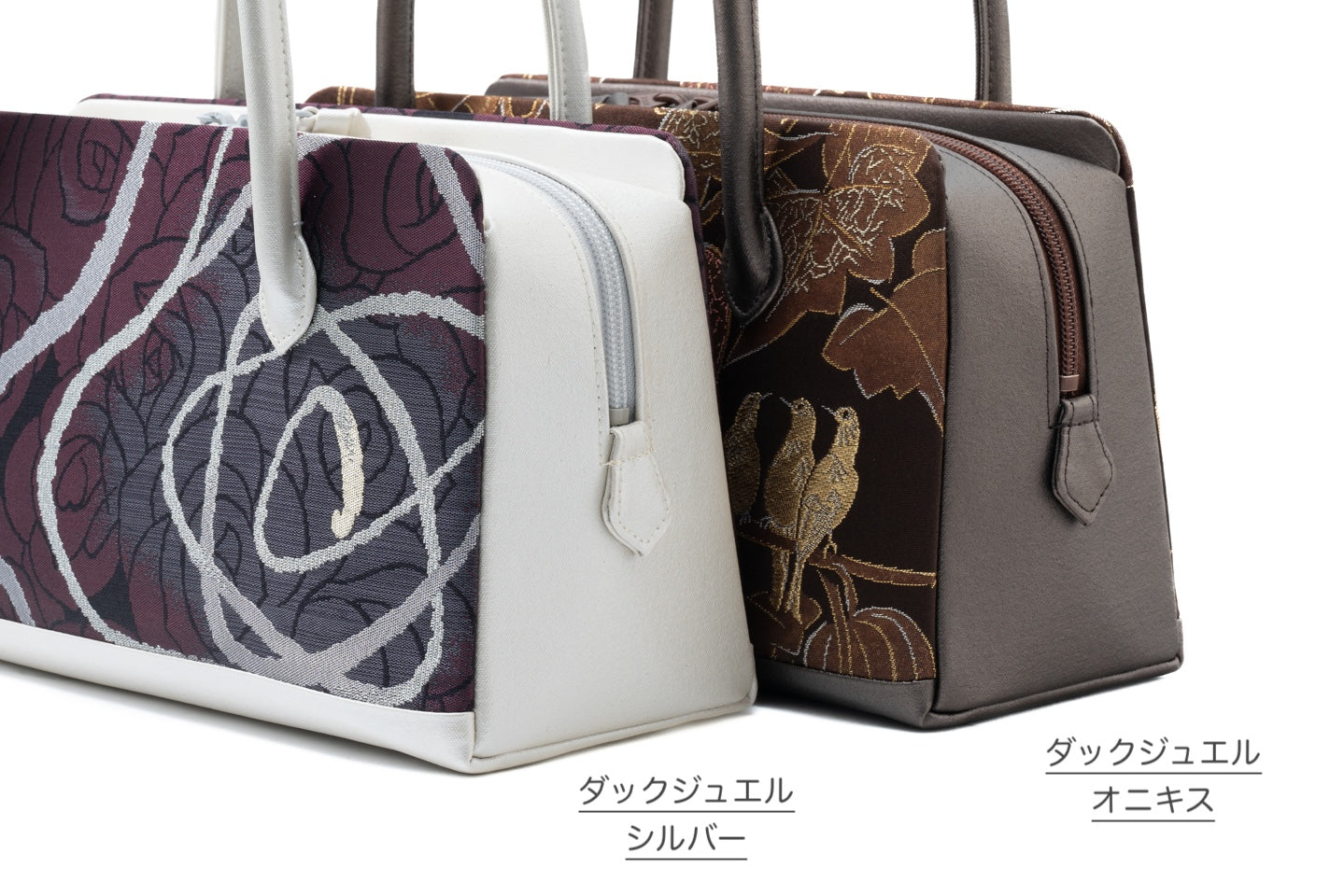 会員限定【利休バッグのオーダーメイド+懐紙入れ】蔓帯柄/麹塵染| 仙