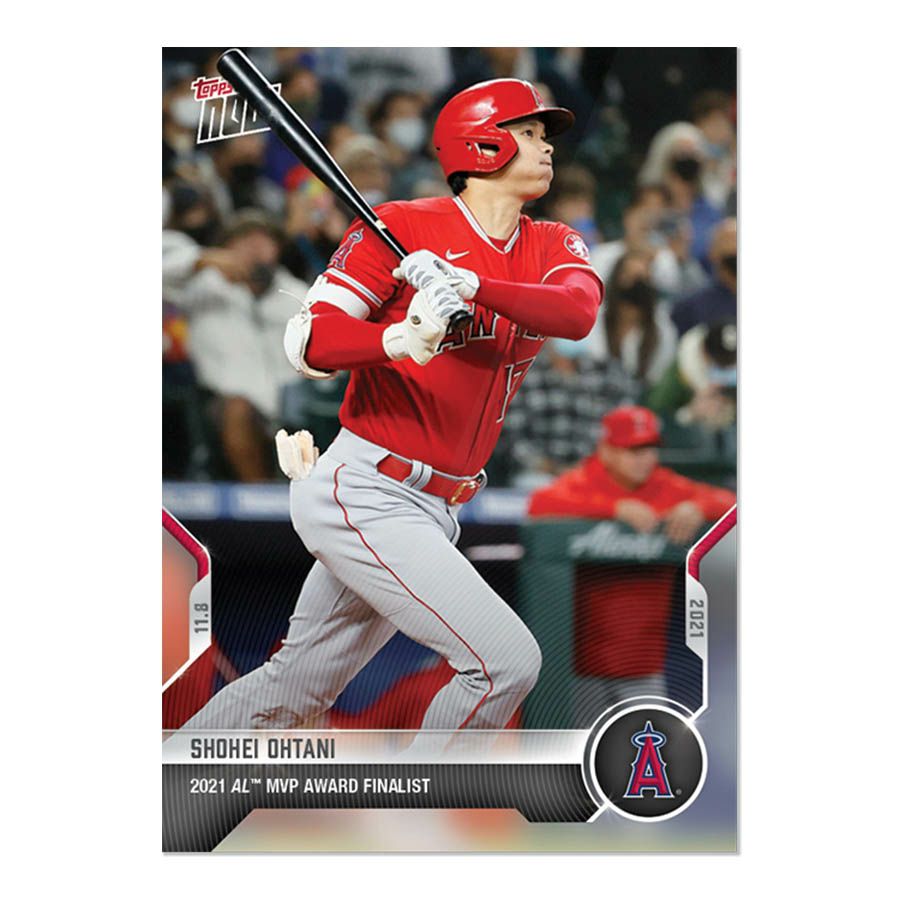 MLB 大谷翔平 エンゼルス トレーディングカード 2021 Topps Now #OS-17