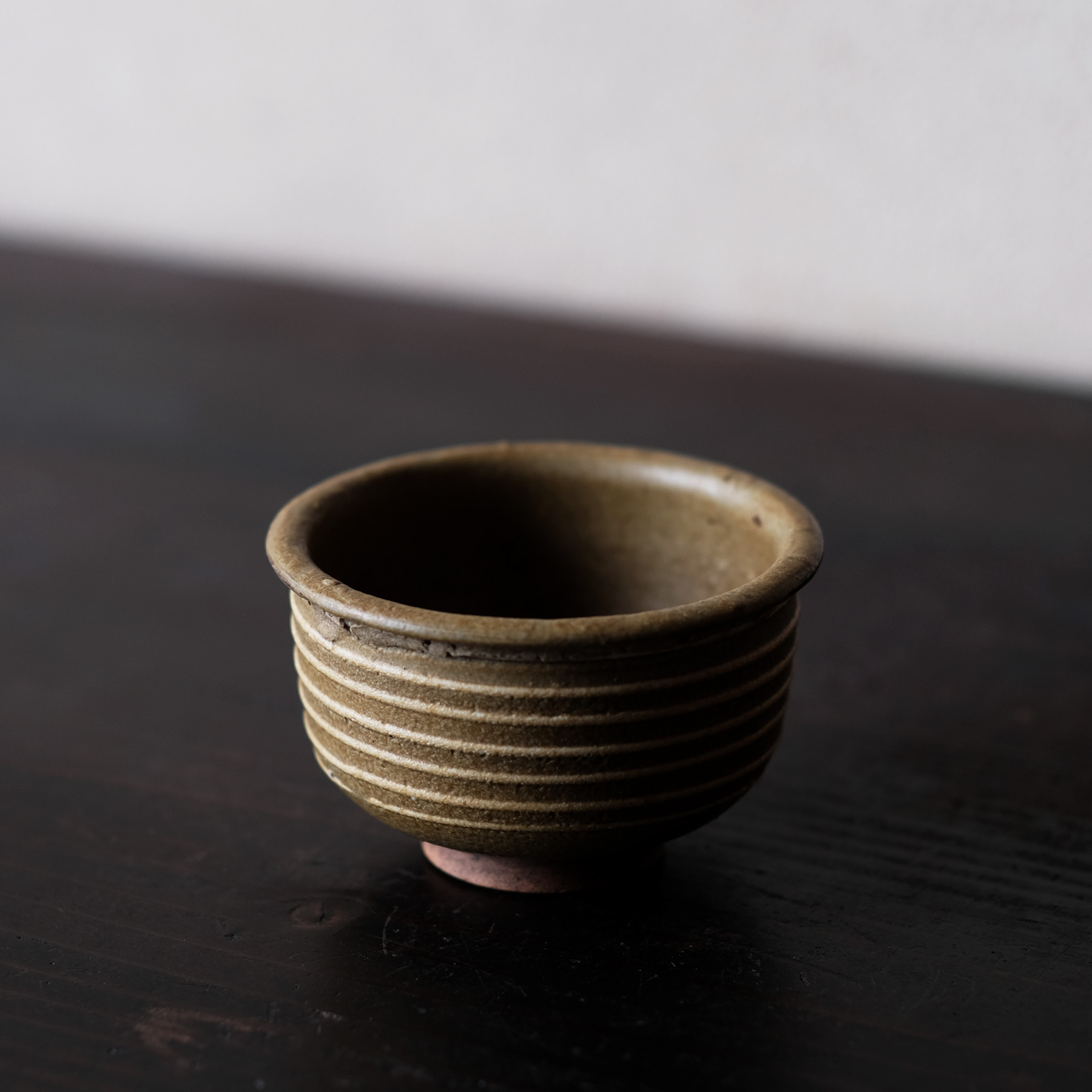 丹波焼 筒描盃 | 骨董と詩学 Antique & Poetics | 蛇韻律