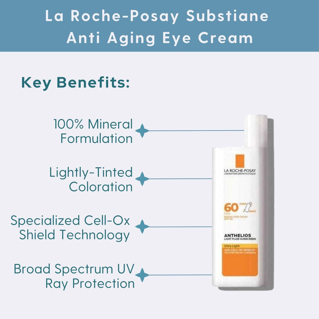 La Roche-Posay Anthelios 60 Ultra Light Fluid Sunscreen – Skin