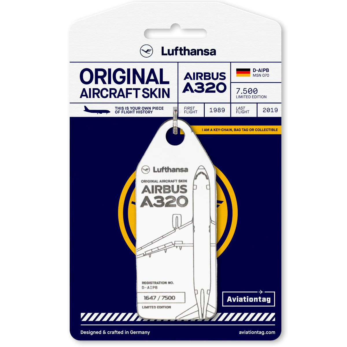 Sold Out | AVIATIONTAG A320 D-AIPB Lufthansa アビエーションタグ