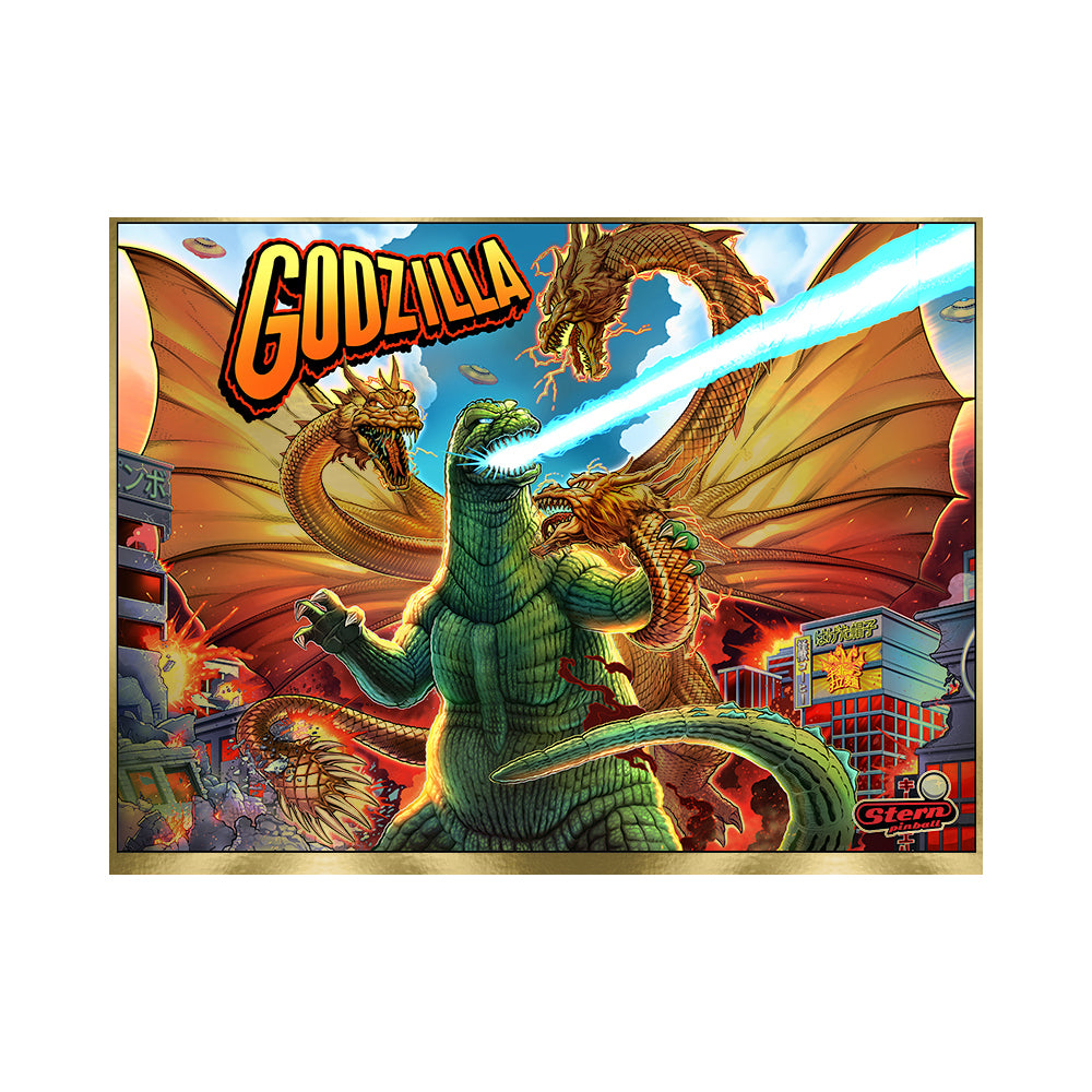 Limited Edition Godzilla Foiled 18