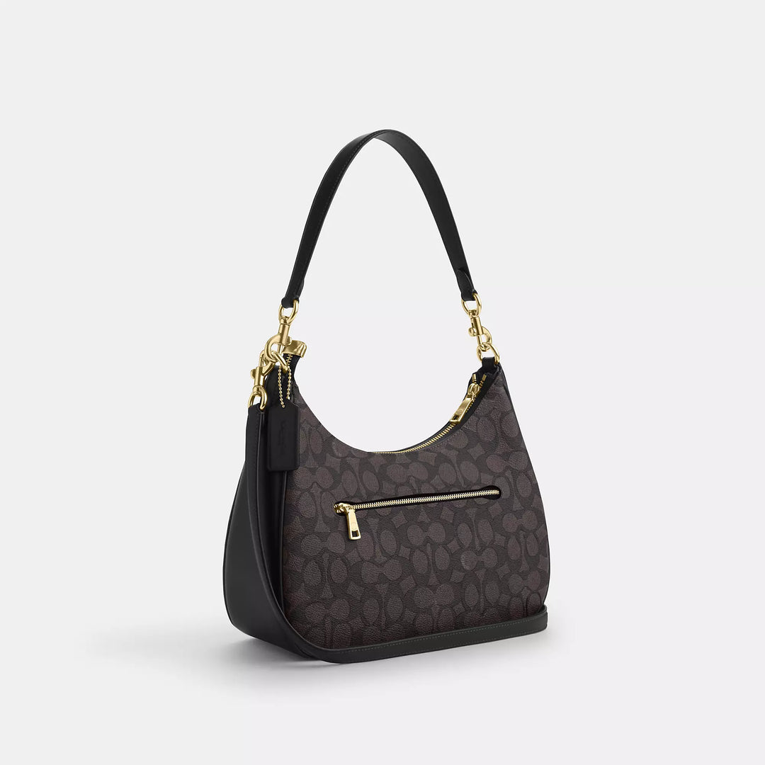 Coach Outlet Teri Hobo Bag In Signature Canvas | ShopSimon