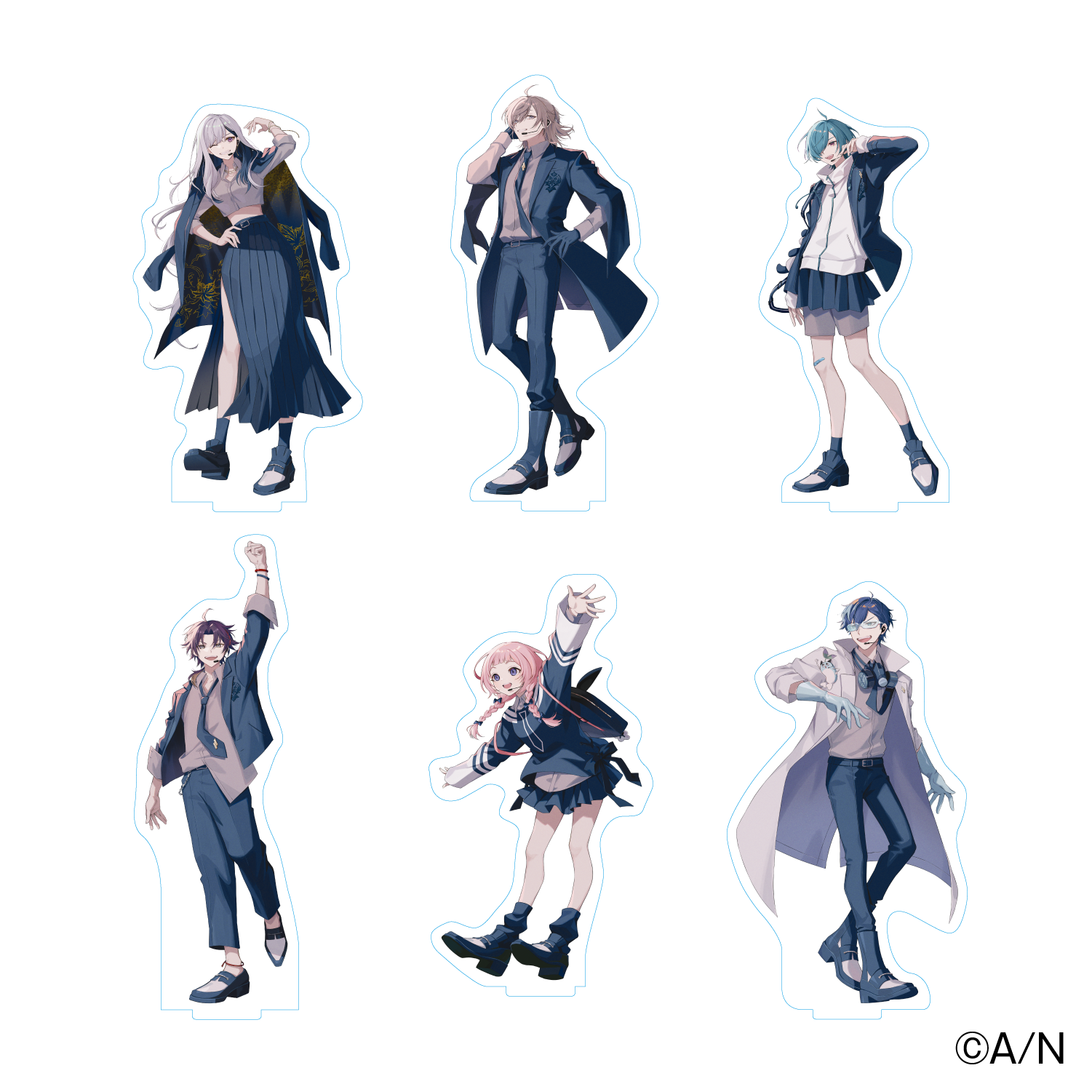 七次元生徒会！ ~前夜祭ステージ、使わせていただきます！~】アクリル