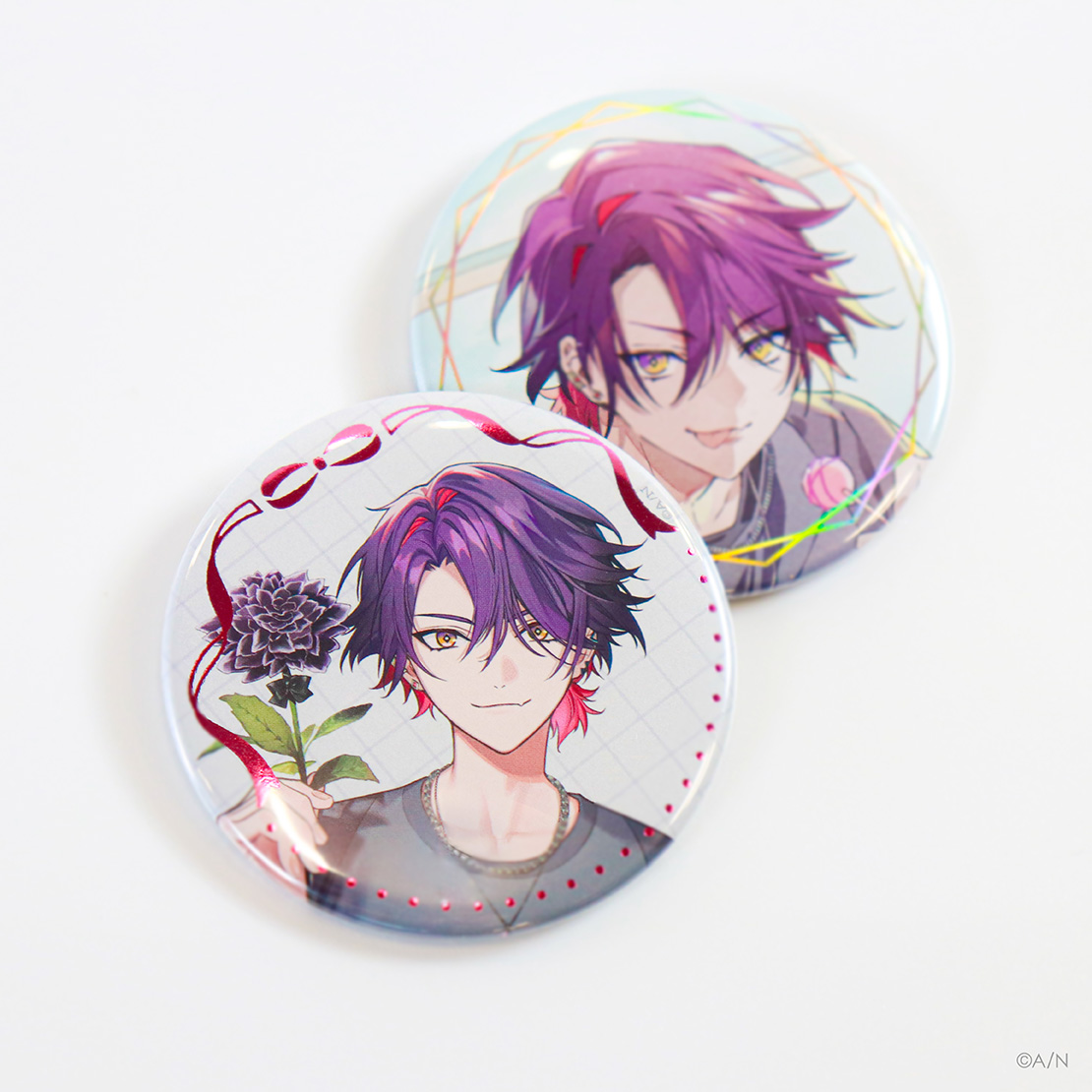 VOLTACTION 2nd Anniversary】ランダム箔押し缶バッジ｜にじさんじ