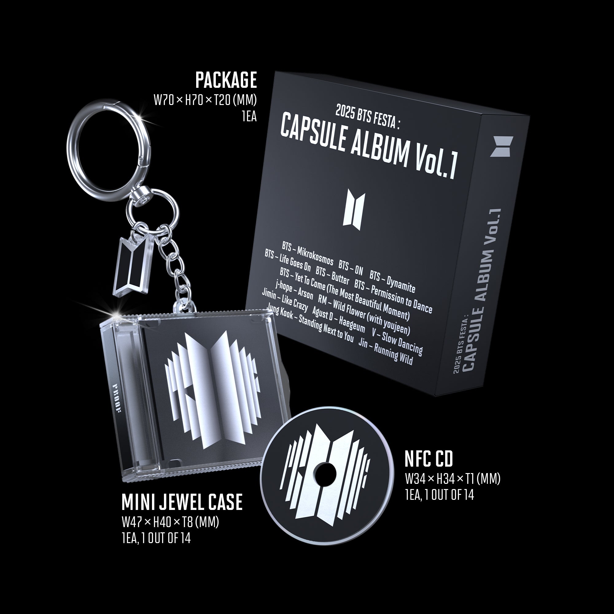 2025 BTS FESTA : CAPSULE ALBUM Vol.1 - Official BTS Music Store