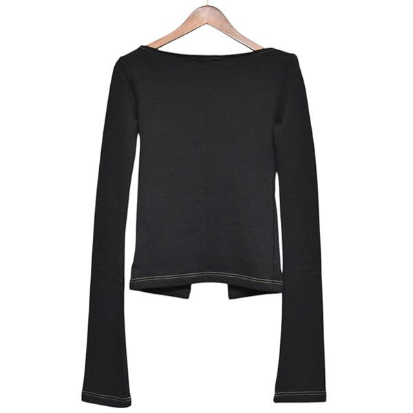 Ans Dotsloevner(アンス ドッツローヴナー) BOW SHOULDER CARDIGAN