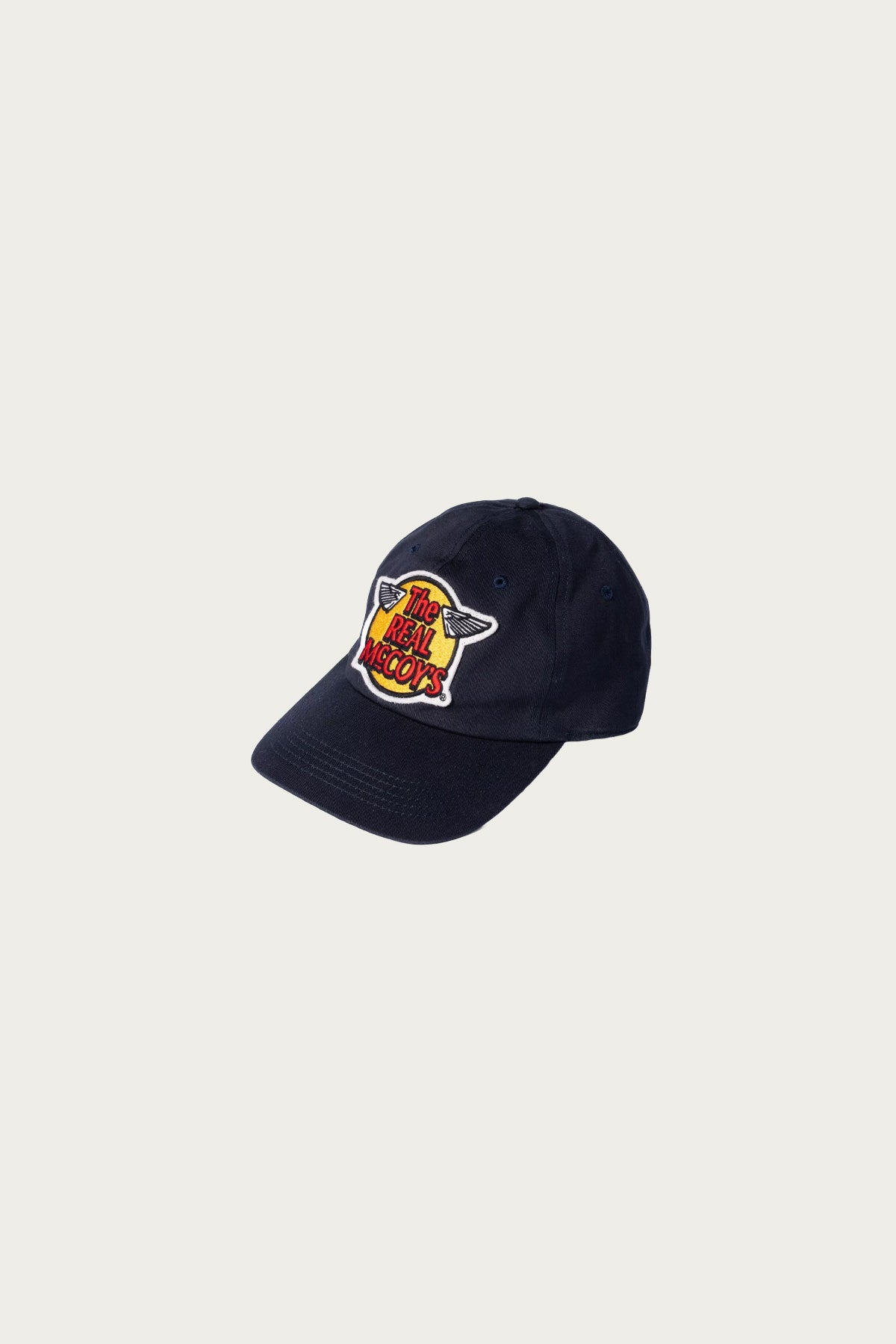 The Real McCoys Logo Baseball Cap | Navy | Canoe Club