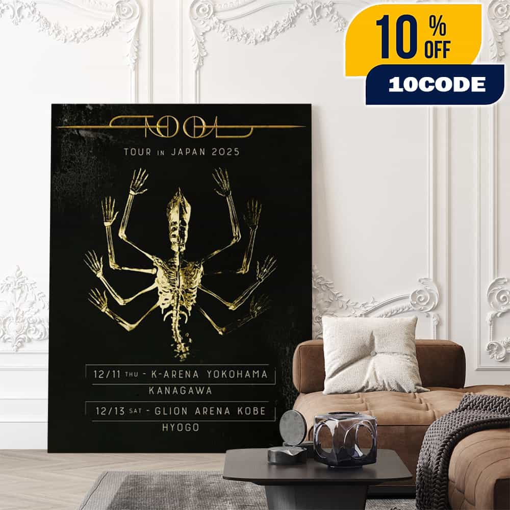 Official Tool Band Tour In Japan 2025 December 11-13 2025 At K