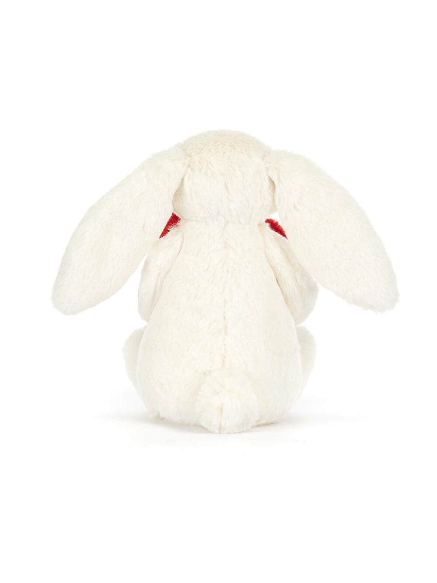 Bashful Red Love Heart Bunny - Southern Made