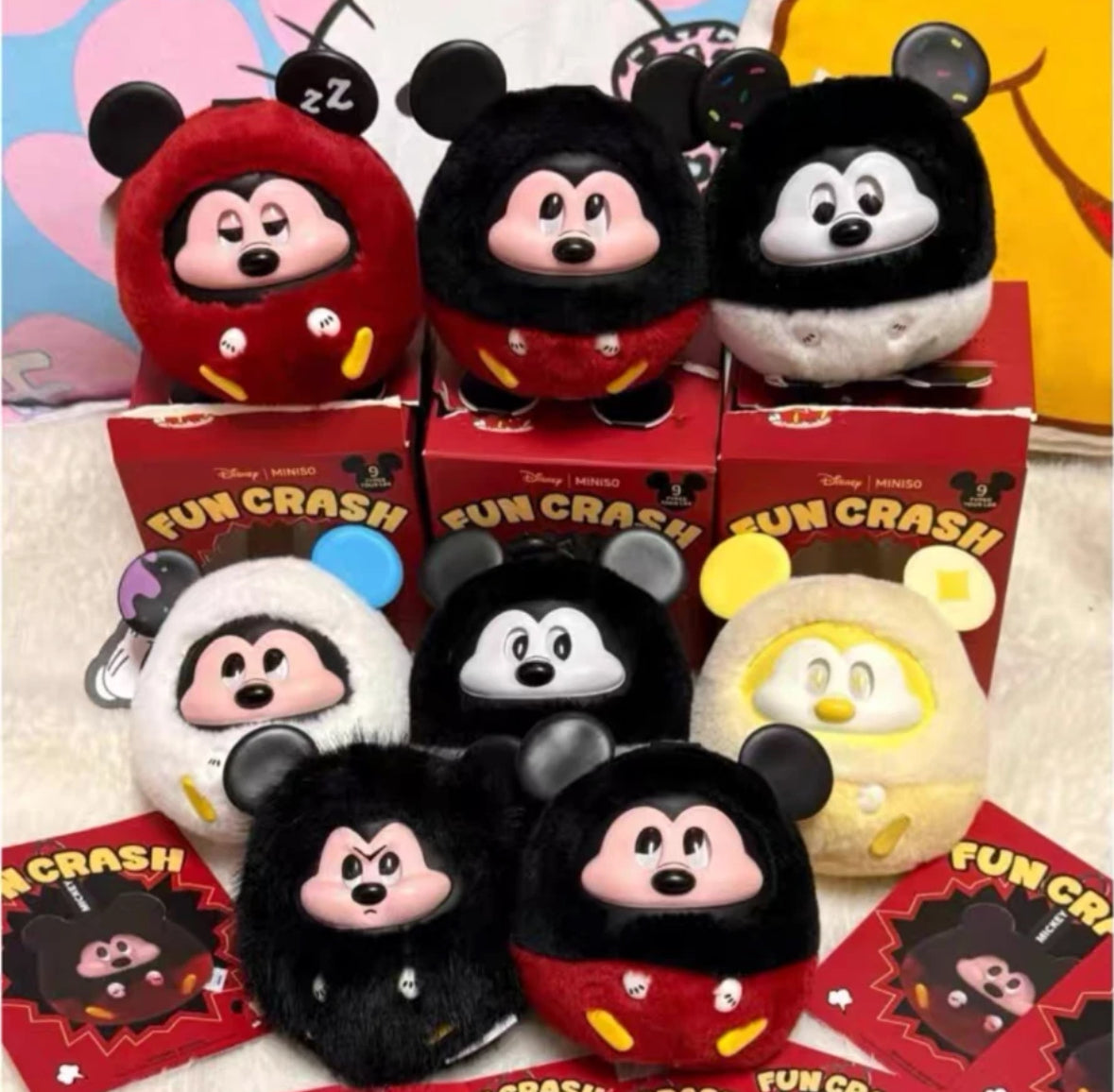 Miniso Fun Crash Mickey 1pcs Blind Box pendant – POPNATION