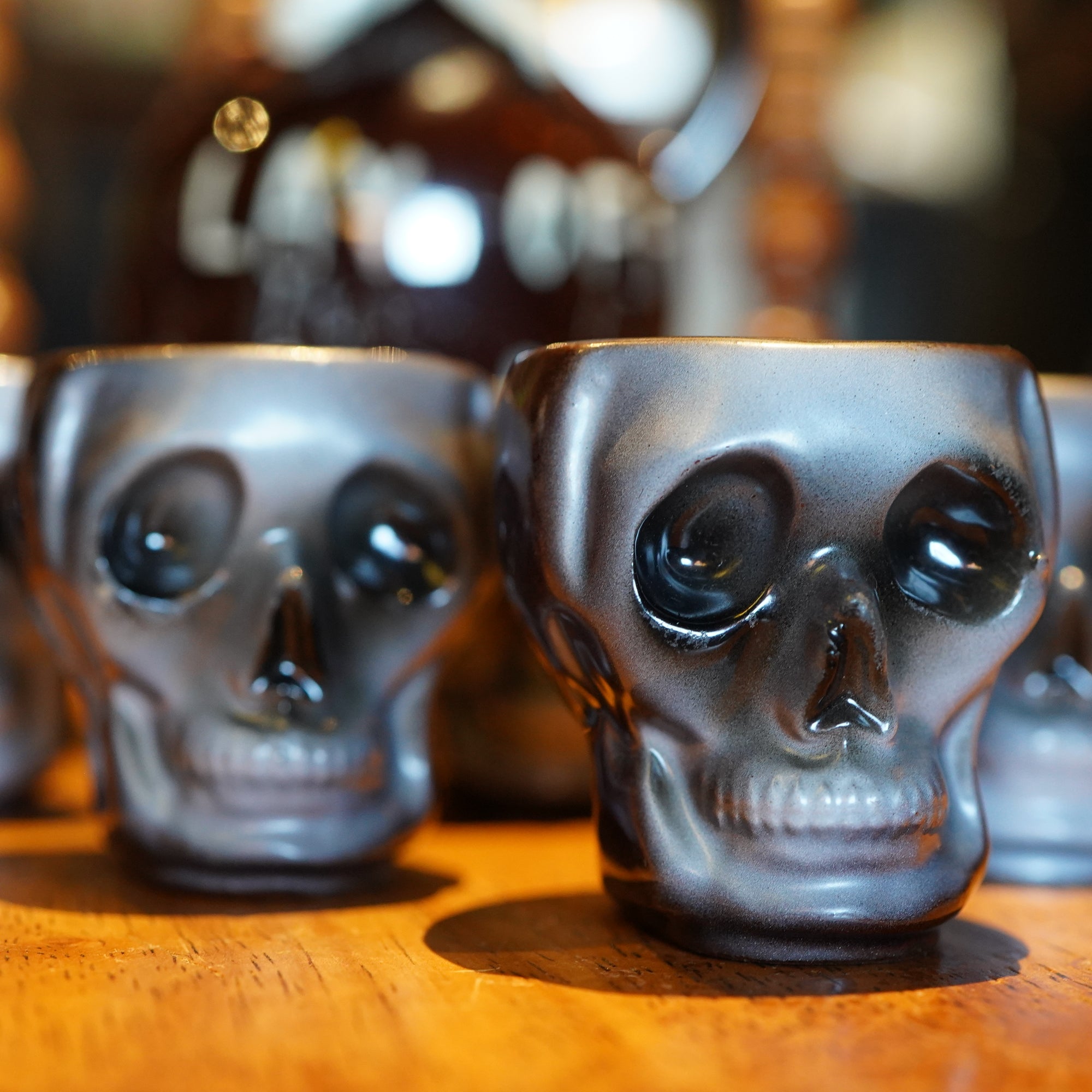 1950's スカルデキャンタ&ショットグラスセット – SK OLDIES