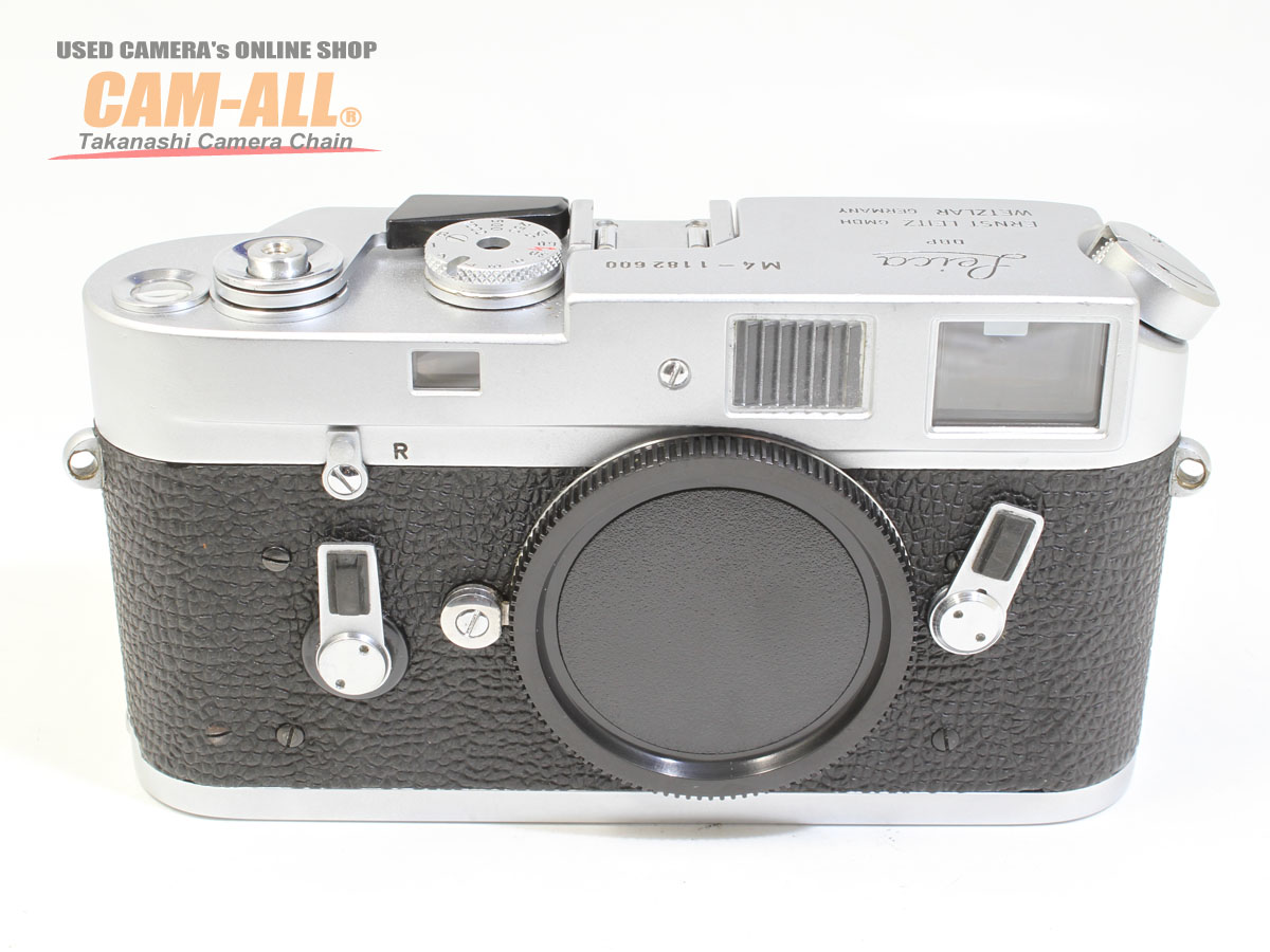 中古 ライカ M4シルバーボディ 程度：AB+（良品プラス）