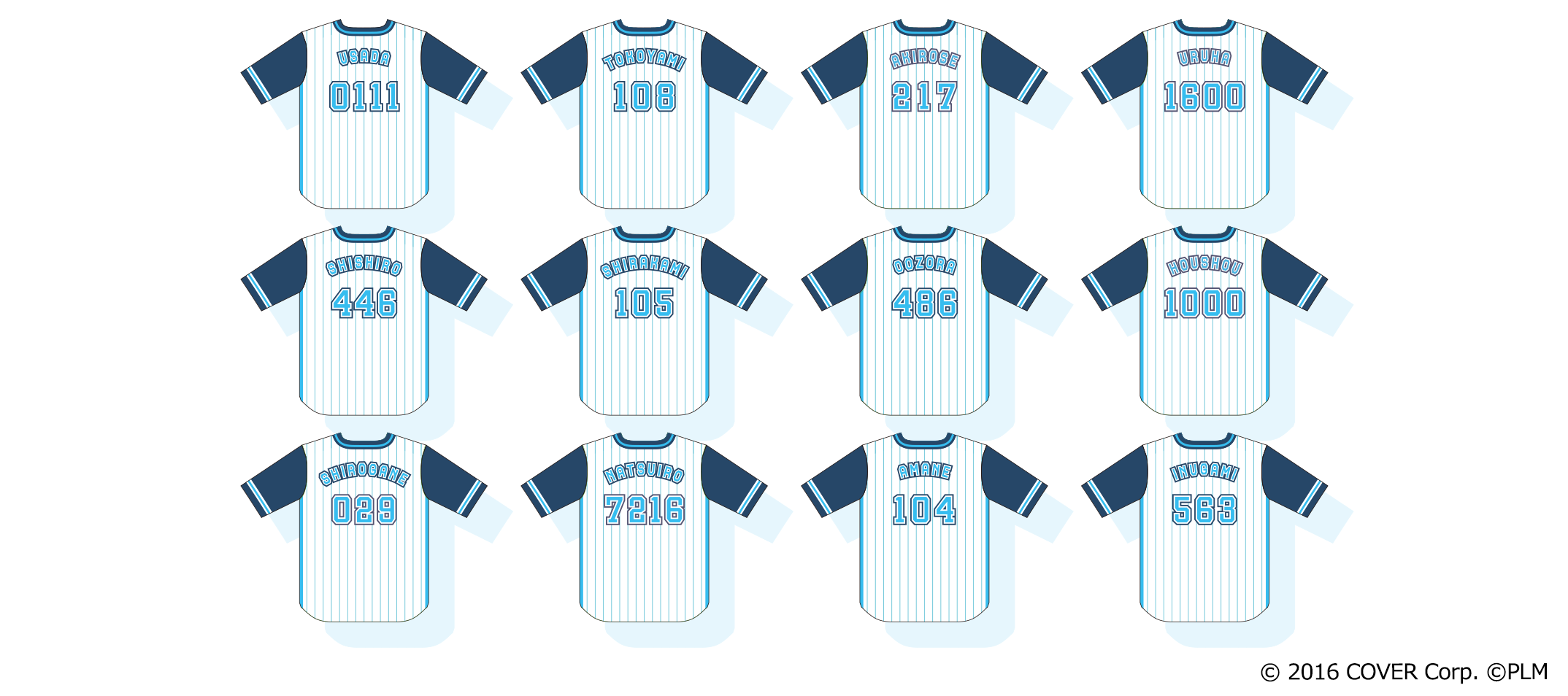 会場物販詳細｜ホロライブとパシフィック・リーグ6球団の初コラボが決定！