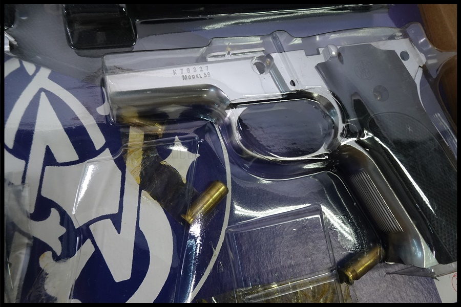 超希少MGC製ABS樹脂モデルガン S＆W M59フレームシルバー