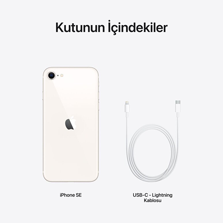 Apple iPhone SE 64GB Yıldız Işığı | Troyestore
