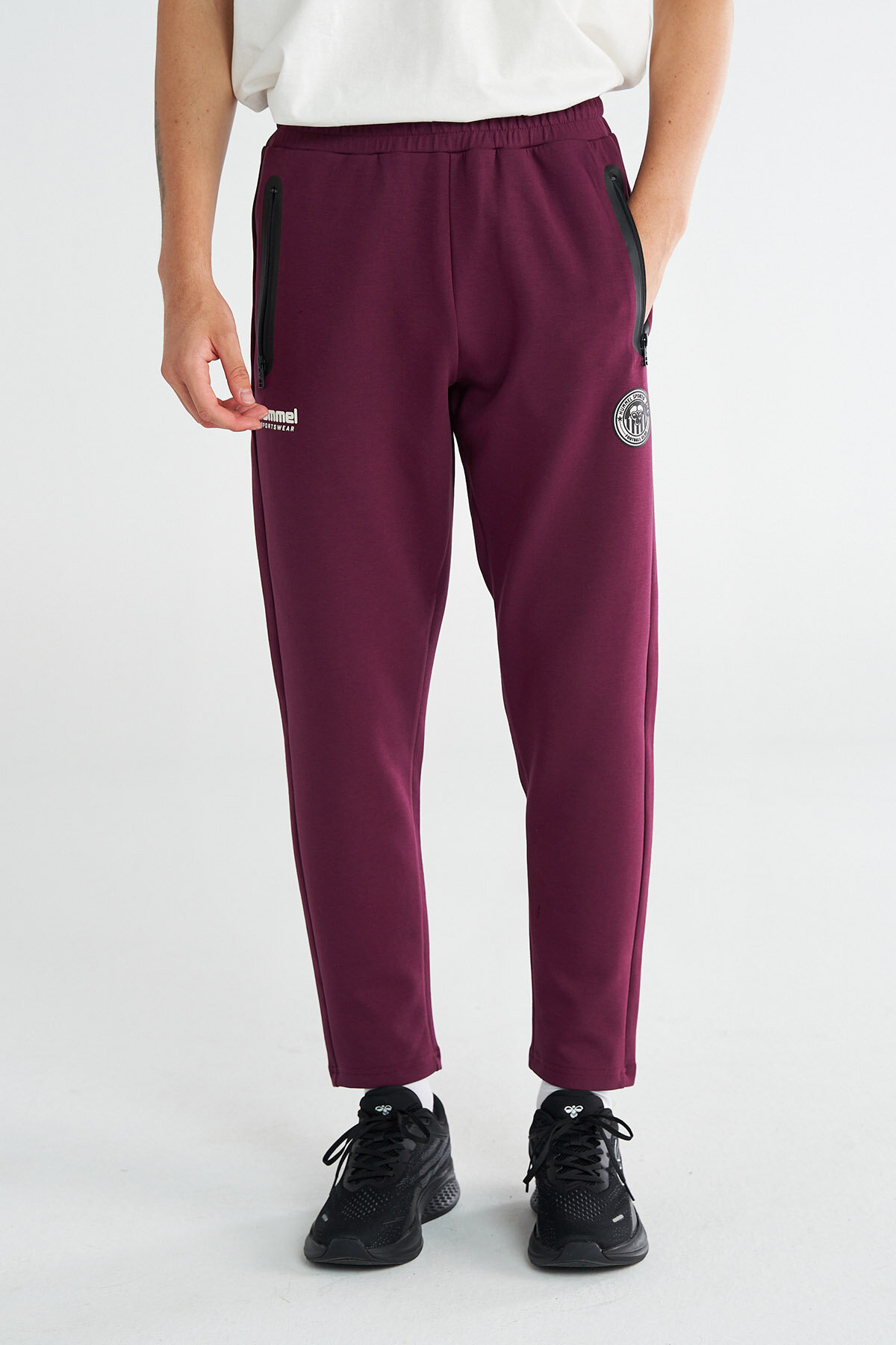 Erkek Bordo GLEX EŞOFMAN ALTI 932334-3858 | hummel