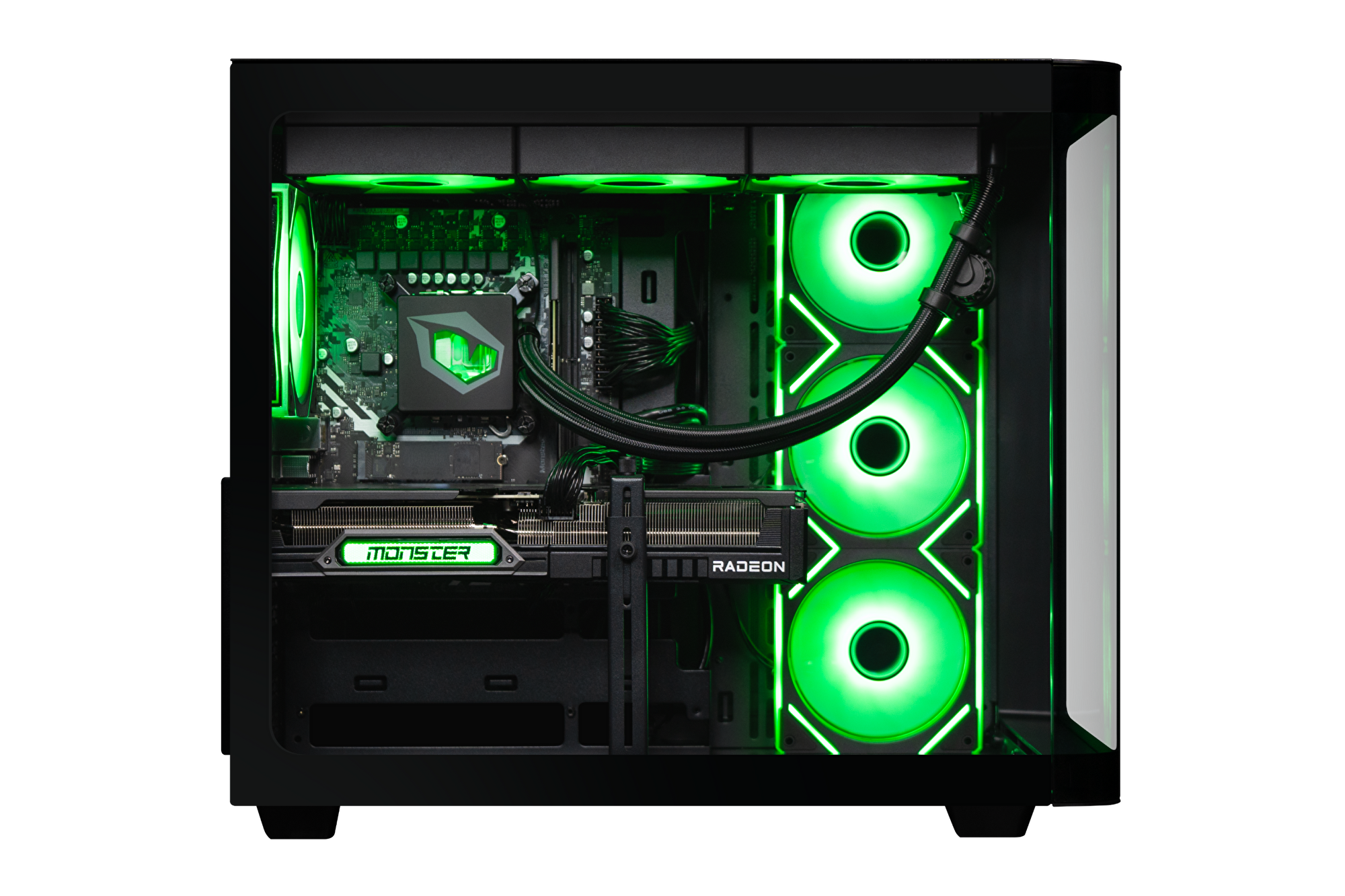 Tulpar TD3 V1.9.9 Masaüstü Oyun Bilgisayarı - Siyah | Monster Notebook