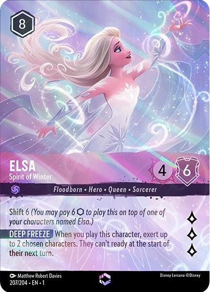Elsa - Spirit of Winter #207 Prices | Lorcana First Chapter