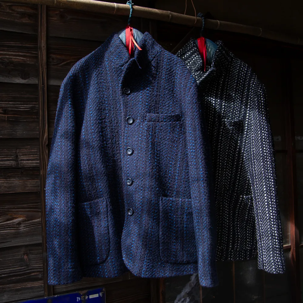 スラブヤーンツイード 5B ジャケット - BLUE BLUE JAPAN | ブルー