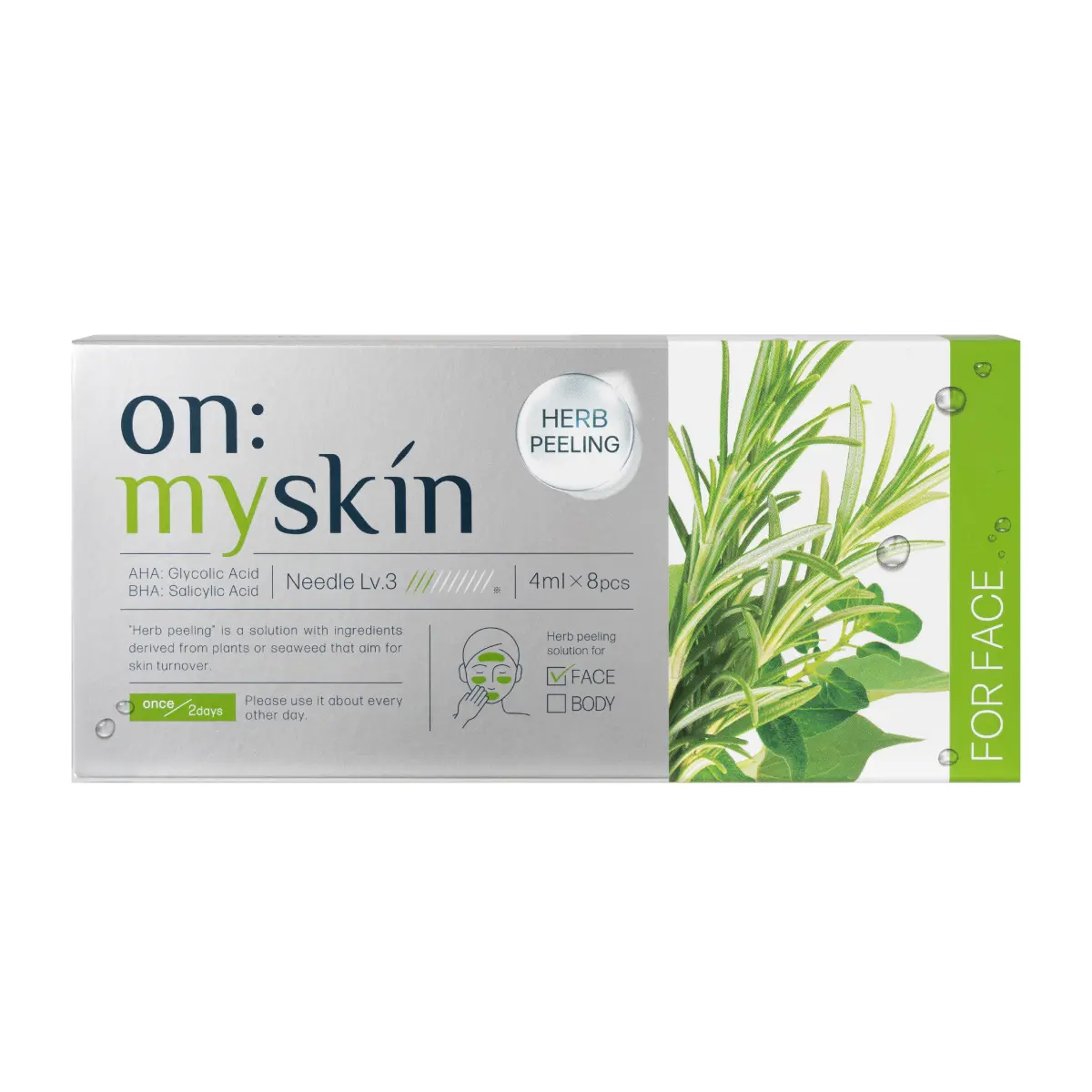 on:myskin（オンマイスキン） ハーブピーリングソリューション for FACE